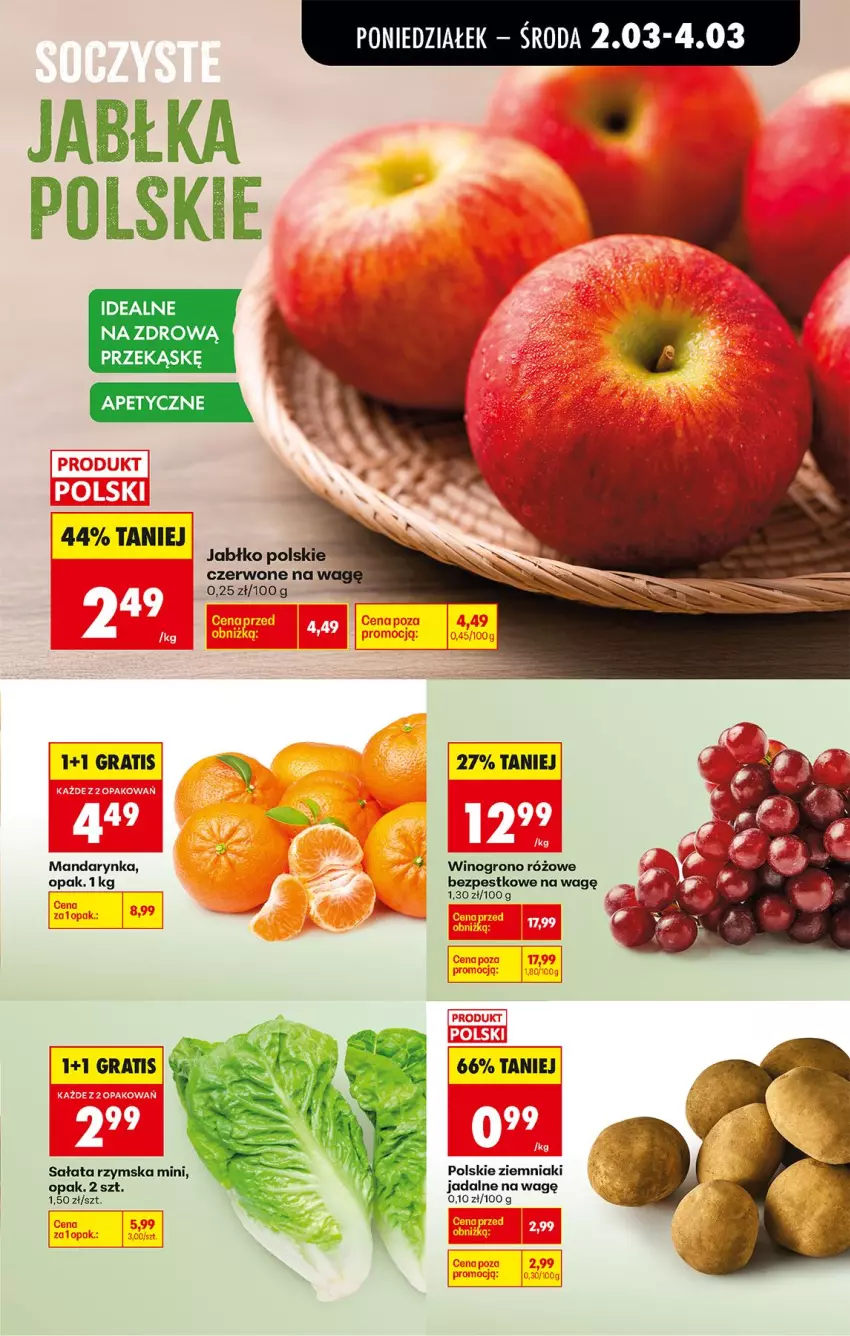 Gazetka promocyjna Biedronka - Od Poniedziałku - ważna 02.03 do 07.03.2026 - strona 26 - produkty: Gra, Sałat, Wino, Ziemniaki