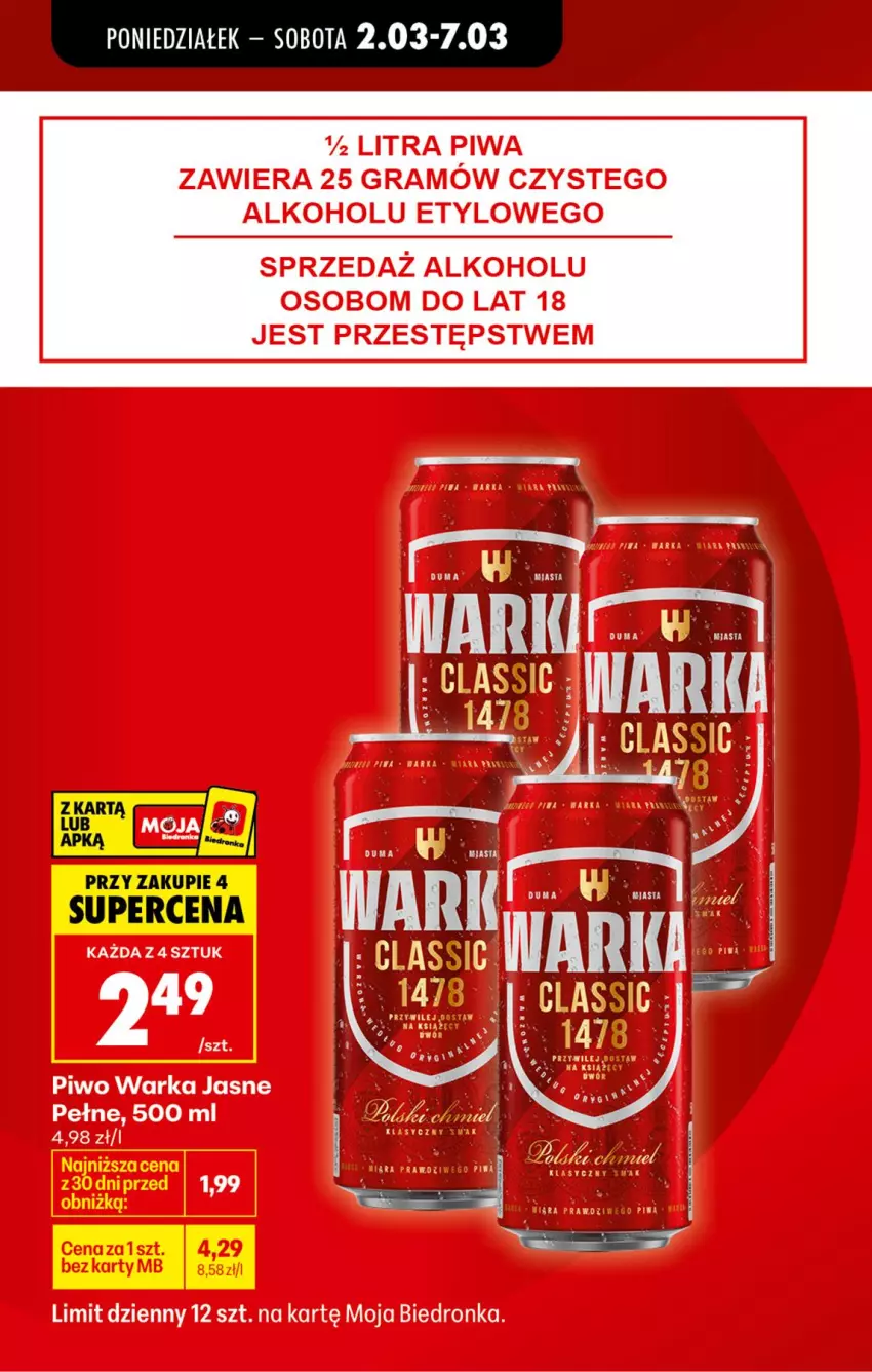 Gazetka promocyjna Biedronka - Od Poniedziałku - ważna 02.03 do 07.03.2026 - strona 4