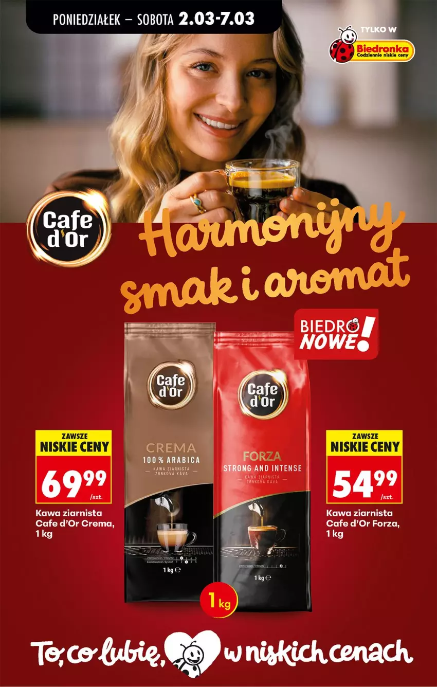Gazetka promocyjna Biedronka - Od Poniedziałku - ważna 02.03 do 07.03.2026 - strona 67 - produkty: Kawa, Kawa ziarnista