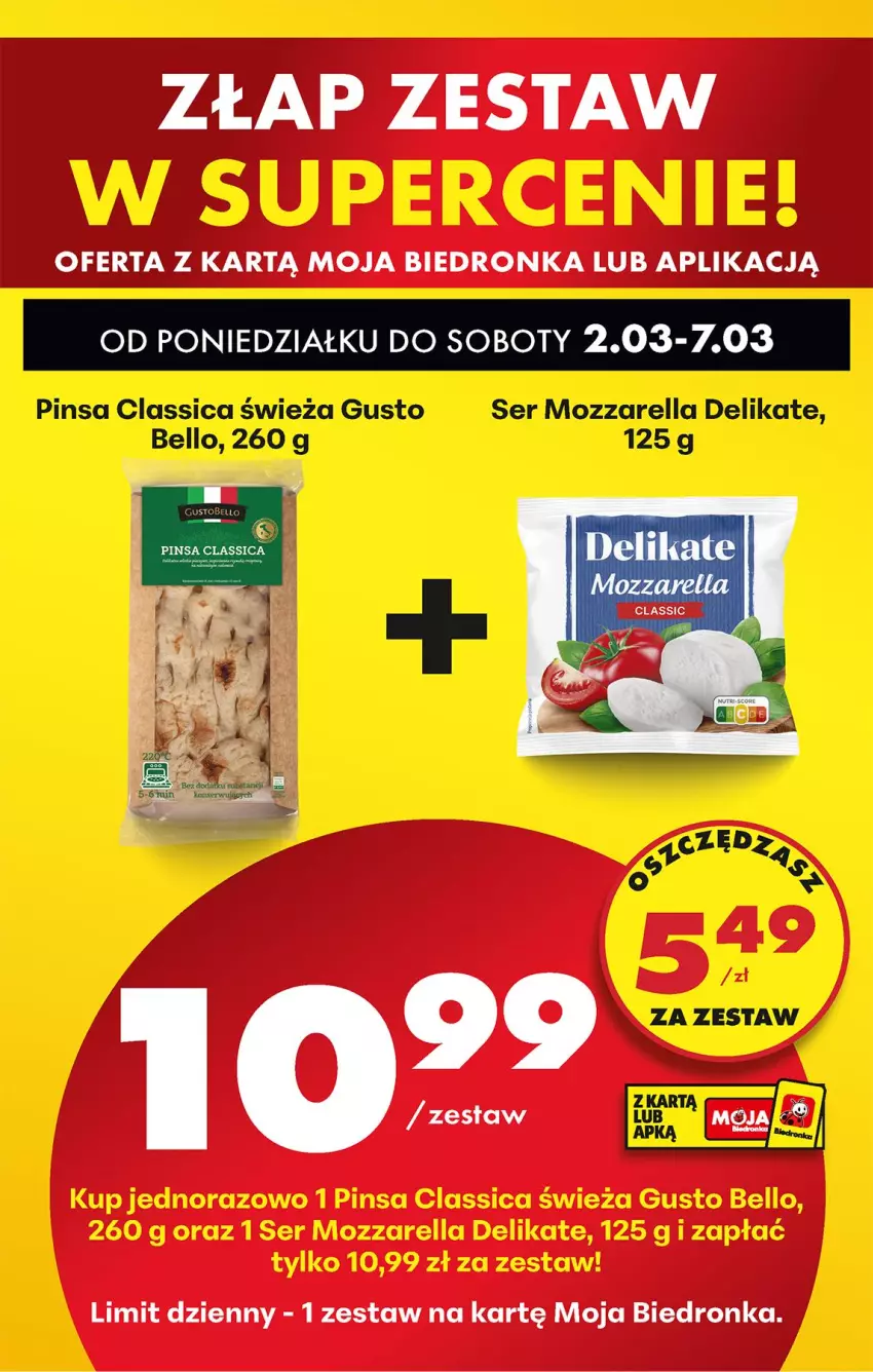 Gazetka promocyjna Biedronka - Od Poniedziałku - ważna 02.03 do 07.03.2026 - strona 86 - produkty: Bell, Mozzarella, Ser