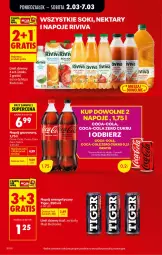 Gazetka promocyjna Biedronka - Od Poniedziałku - Gazetka - ważna od 07.03 do 07.03.2026 - strona 16 - produkty: Sok, Por, Gra, Coca-Cola, Napoje, Tiger, Napój gazowany, Napój, Nektar, Fa