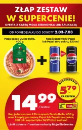 Gazetka promocyjna Biedronka - Od Poniedziałku - Gazetka - ważna od 07.03 do 07.03.2026 - strona 88 - produkty: Bell, Pepsi, Pizza, Napój gazowany, Napój