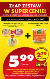 Gazetka promocyjna Biedronka - Od Poniedziałku - Gazetka - ważna od 07.03 do 07.03.2026 - strona 89 - produkty: Hummus, Mus, Salsa, Pesto, Buraki