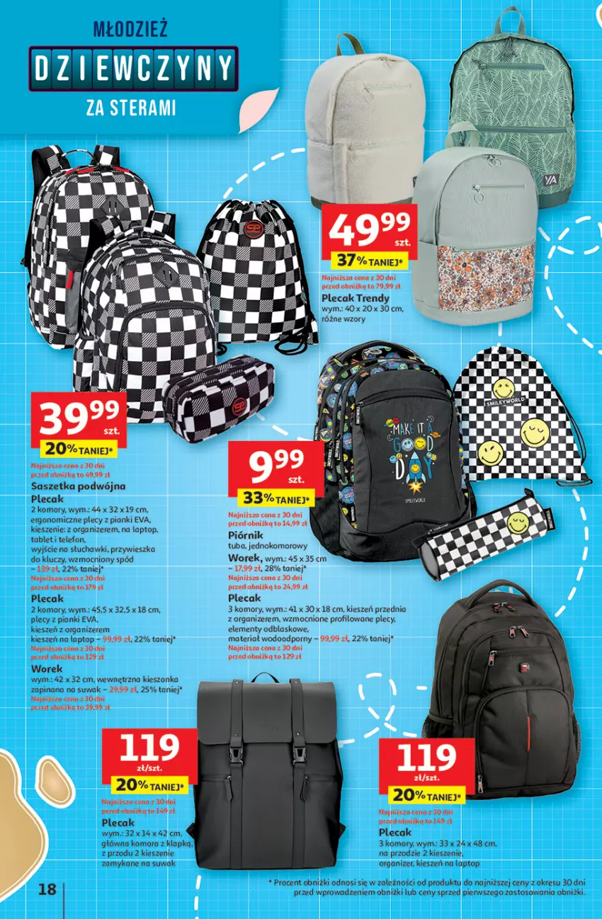 Gazetka promocyjna Auchan - Odlotowe ceny na start szkoły Hipermarket - ważna 17.07 do 30.07.2025 - strona 18 - produkty: Fa, Tera