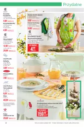 Gazetka promocyjna Makro - [Oferta promocyjna] Artykuły przemysłowe - Gazetka - ważna od 22.03 do 22.03.2021 - strona 4 - produkty: Ser, Noż, Dzbanek, Palma, Talerz, Wełna, Fartuch kuchenny, Znicz, Szklanka, Zestaw sztućców, Obrus, Talerz głęboki, Fa