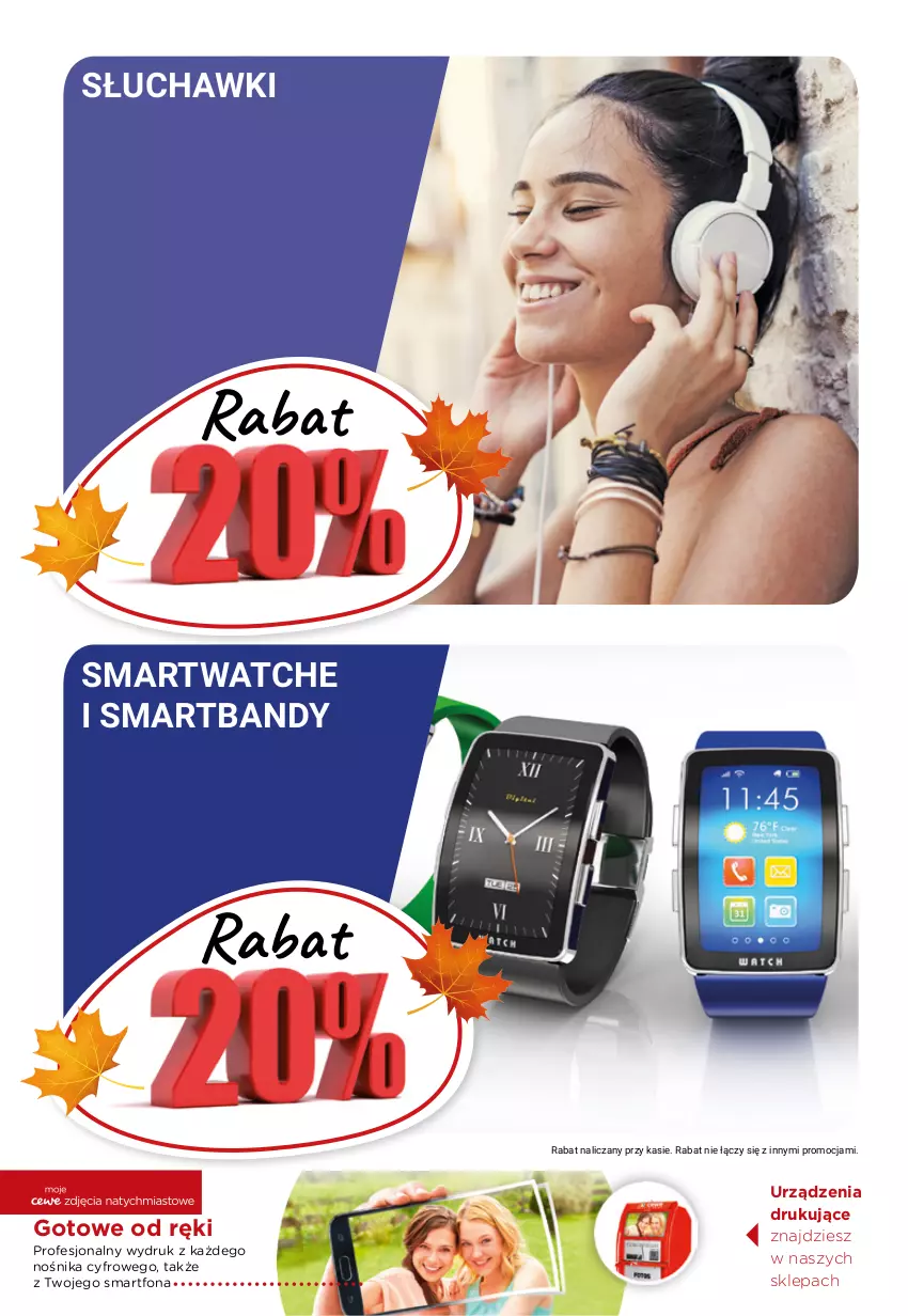 Gazetka promocyjna Bi1 - Spadające ceny - ważna 06.10 do 12.10.2021 - strona 8 - produkty: Słuchawki, Smartband, Smartfon, Smartwatch