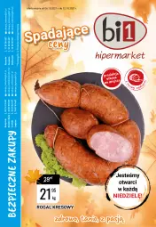 Gazetka promocyjna Bi1 - Spadające ceny - Gazetka - ważna od 12.10 do 12.10.2021 - strona 1 - produkty: Piec, Rogal