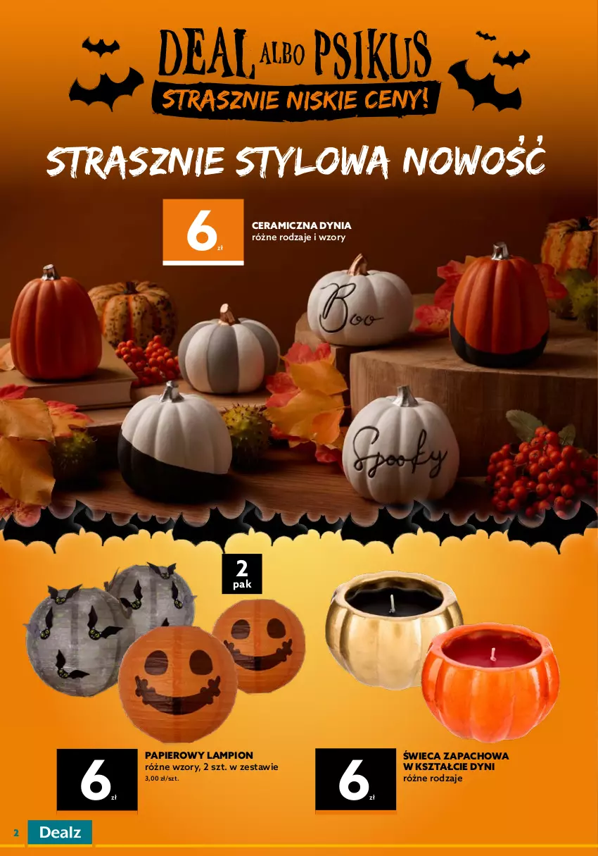 Gazetka promocyjna Dealz - NOWA GAZETKADEALMAGEDON! ATAK NISKICH CEN! - ważna 21.09 do 04.10.2022 - strona 2 - produkty: Bateria, Lampion, LANA, Ogród, Papier, Silan, Skrzat