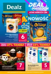 Gazetka promocyjna Dealz - NOWA GAZETKADEALMAGEDON! ATAK NISKICH CEN! - Gazetka - ważna od 04.10 do 04.10.2022 - strona 1 - produkty: Ser, Gra, Kubek, Deser, Nivea