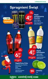 Gazetka promocyjna Żabka - Gazetka - ważna od 03.01 do 03.01.2023 - strona 14 - produkty: Napój energetyczny, Coca-Cola, Schweppes, Limonka, Fanta, Sprite, Napój, Fa