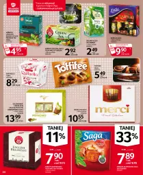 Gazetka promocyjna Selgros - Oferta spożywcza - Gazetka - ważna od 28.04 do 28.04.2021 - strona 24 - produkty: Saga, Dilmah, Raffaello, Toffifee, Teekanne, Herbata, Merci, Baryłki, LG, Fa