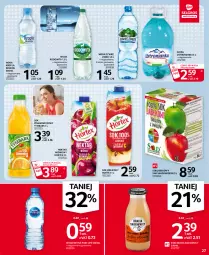 Gazetka promocyjna Selgros - Oferta spożywcza - Gazetka - ważna od 28.04 do 28.04.2021 - strona 27 - produkty: Sok pomarańczowy, Sok, Pur, Sok jabłkowy, Tymbark, Woda, Nestlé, Nektar, Hortex