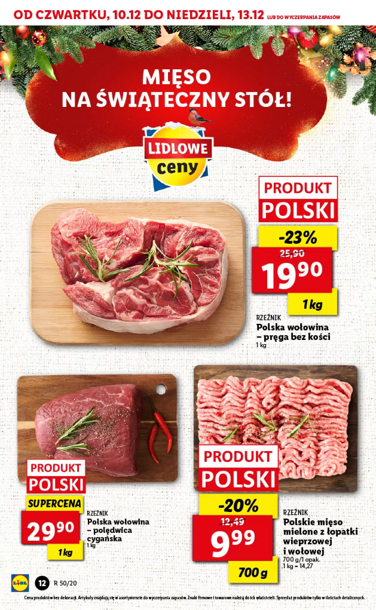 Gazetka promocyjna Lidl - Mandarynki - ważna 10.12 do 13.12.2020 - strona 12