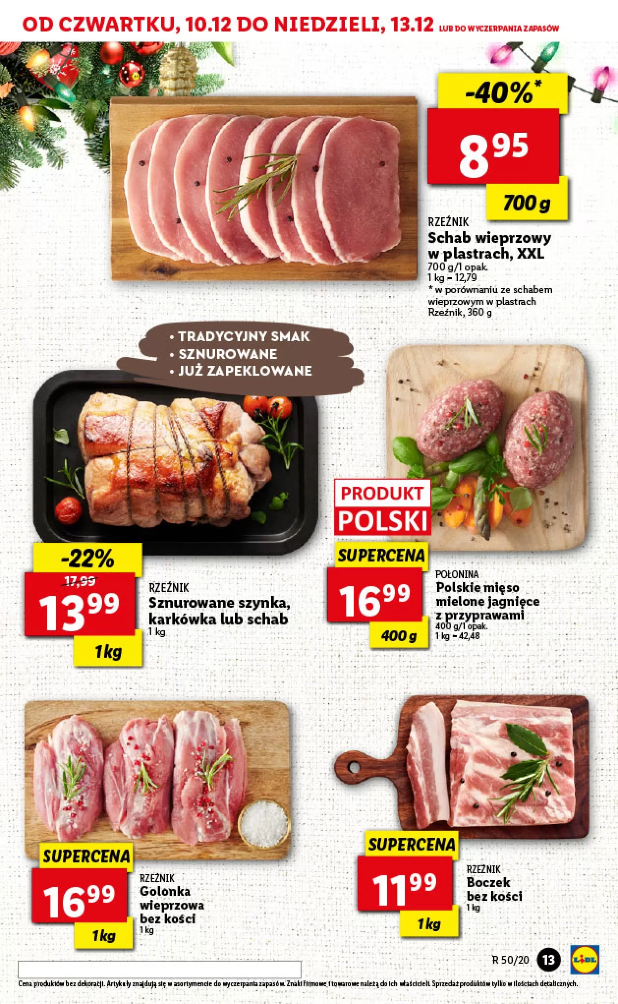 Gazetka promocyjna Lidl - Mandarynki - ważna 10.12 do 13.12.2020 - strona 13