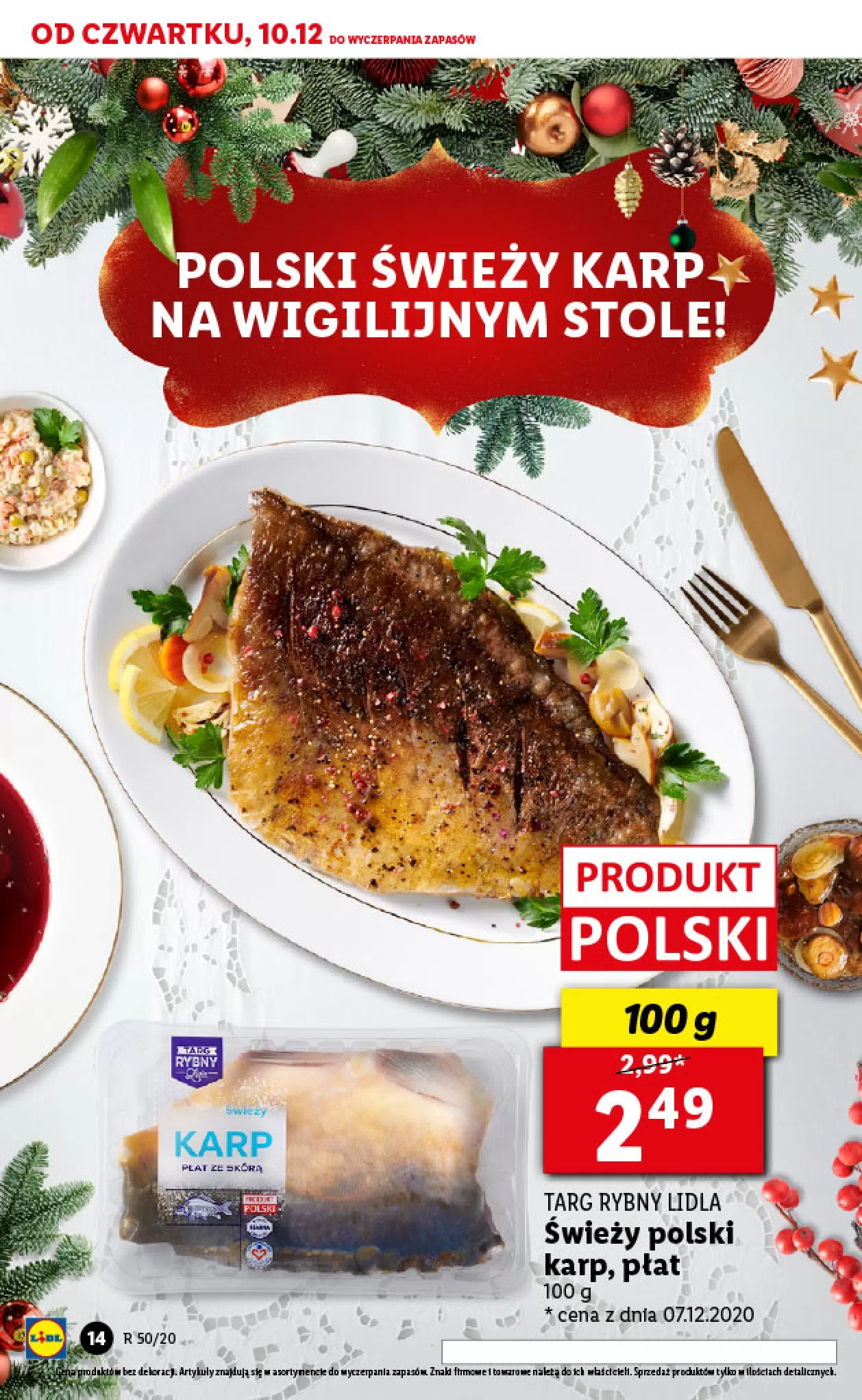 Gazetka promocyjna Lidl - Mandarynki - ważna 10.12 do 13.12.2020 - strona 14