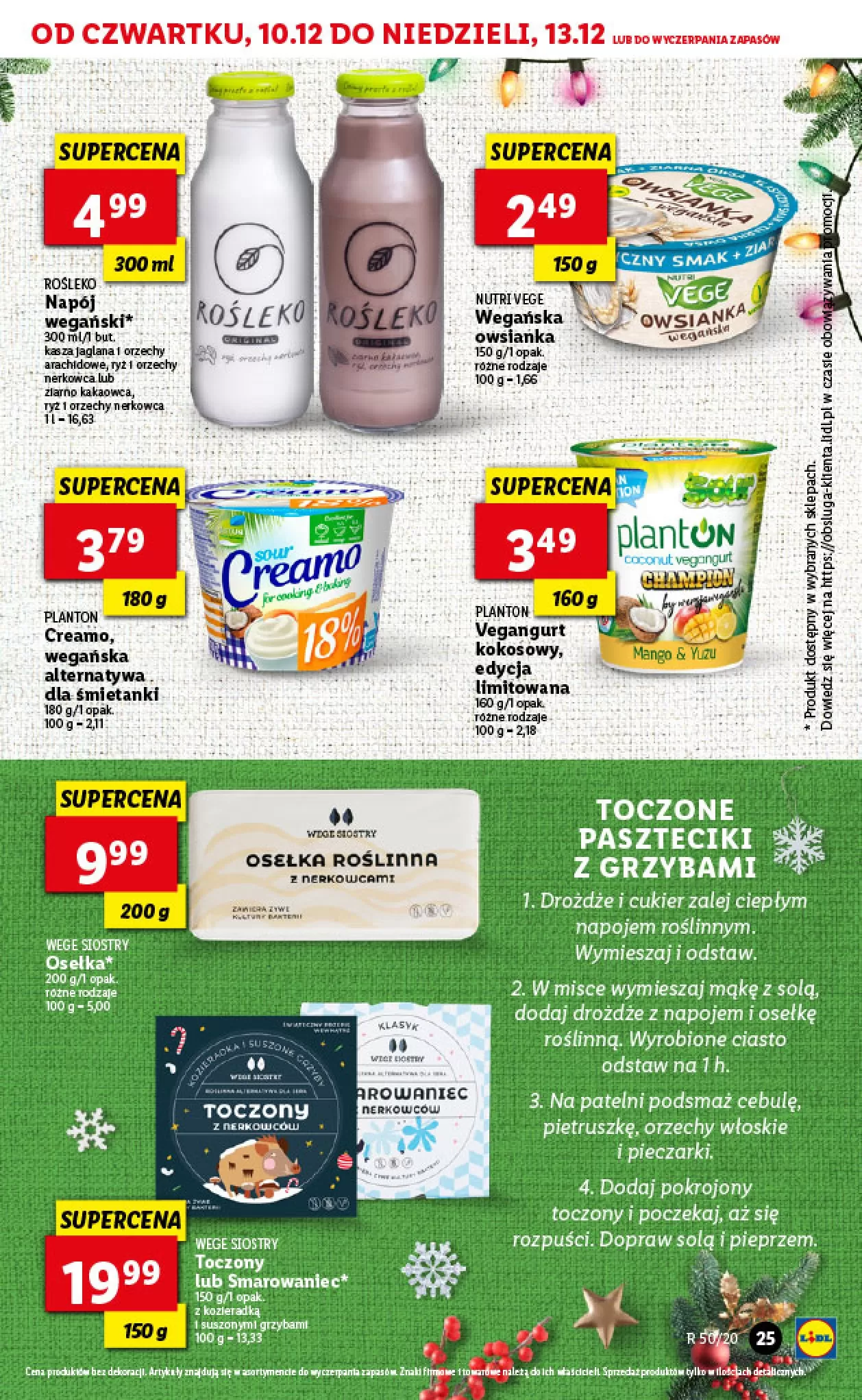 Gazetka promocyjna Lidl - Mandarynki - ważna 10.12 do 13.12.2020 - strona 25