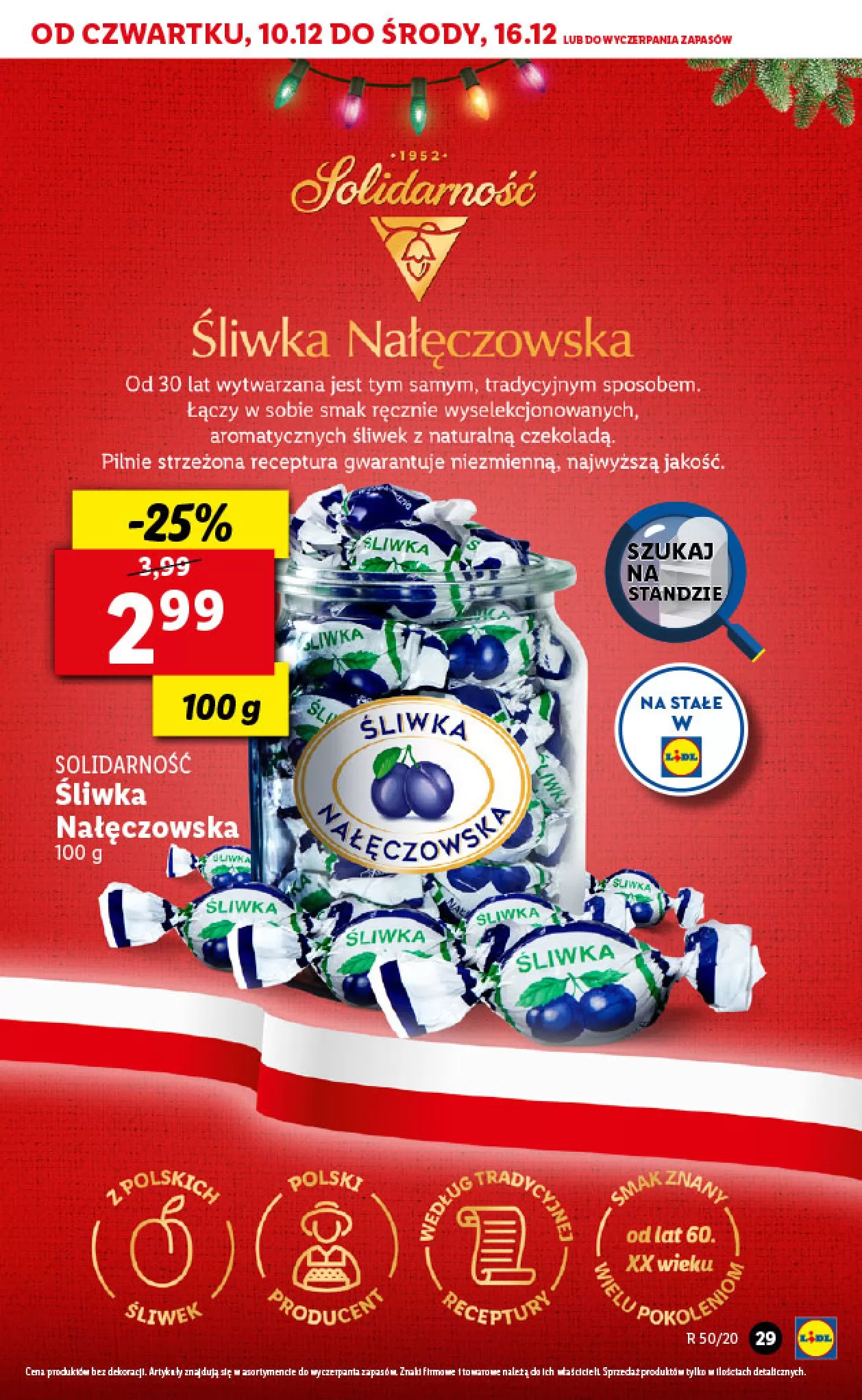 Gazetka promocyjna Lidl - Mandarynki - ważna 10.12 do 13.12.2020 - strona 29