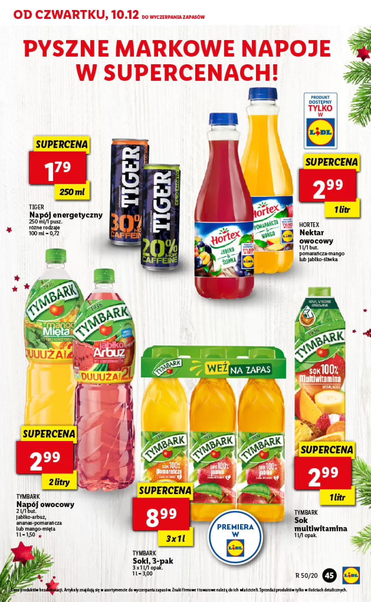 Gazetka promocyjna Lidl - Mandarynki - ważna 10.12 do 13.12.2020 - strona 45