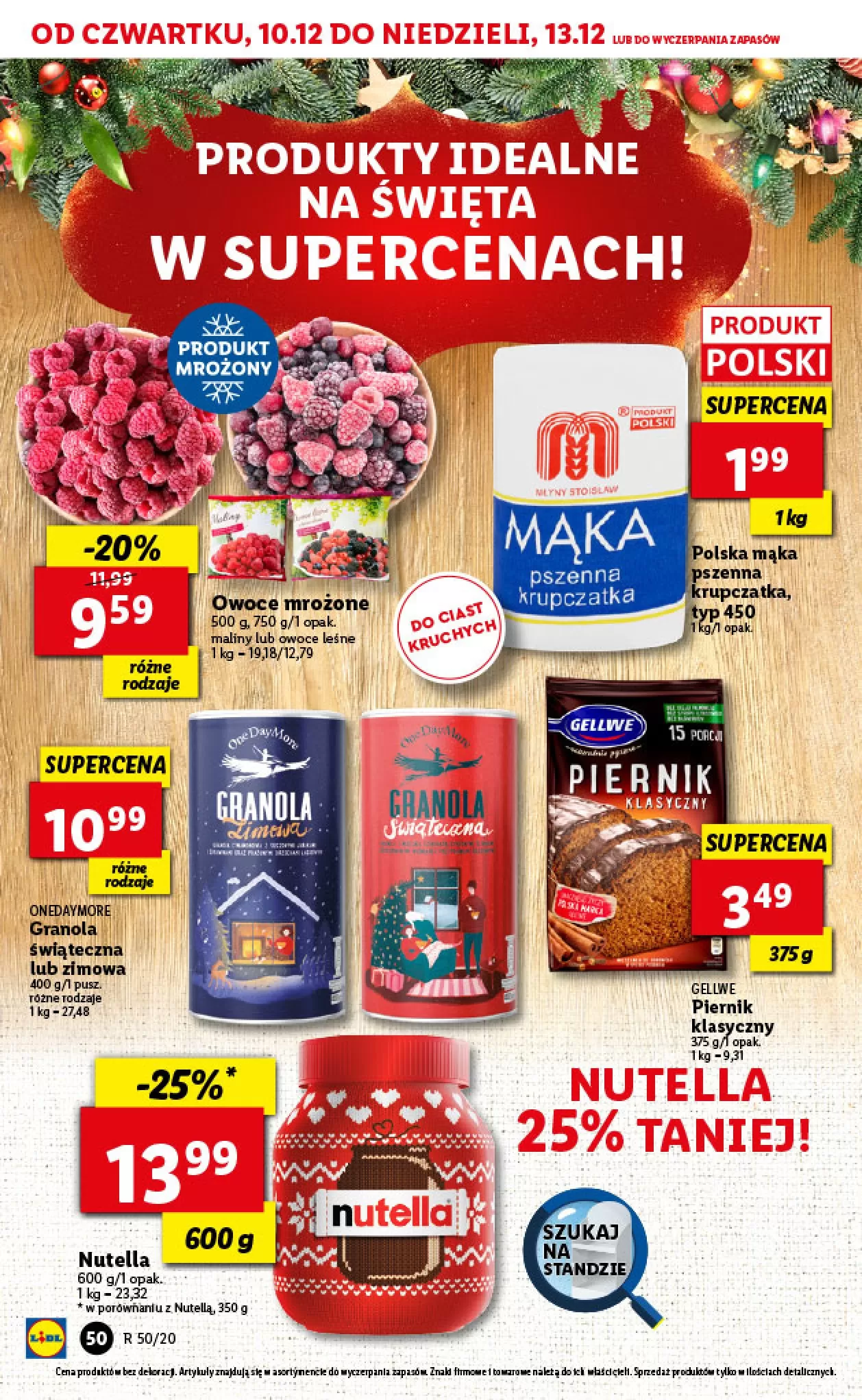 Gazetka promocyjna Lidl - Mandarynki - ważna 10.12 do 13.12.2020 - strona 50