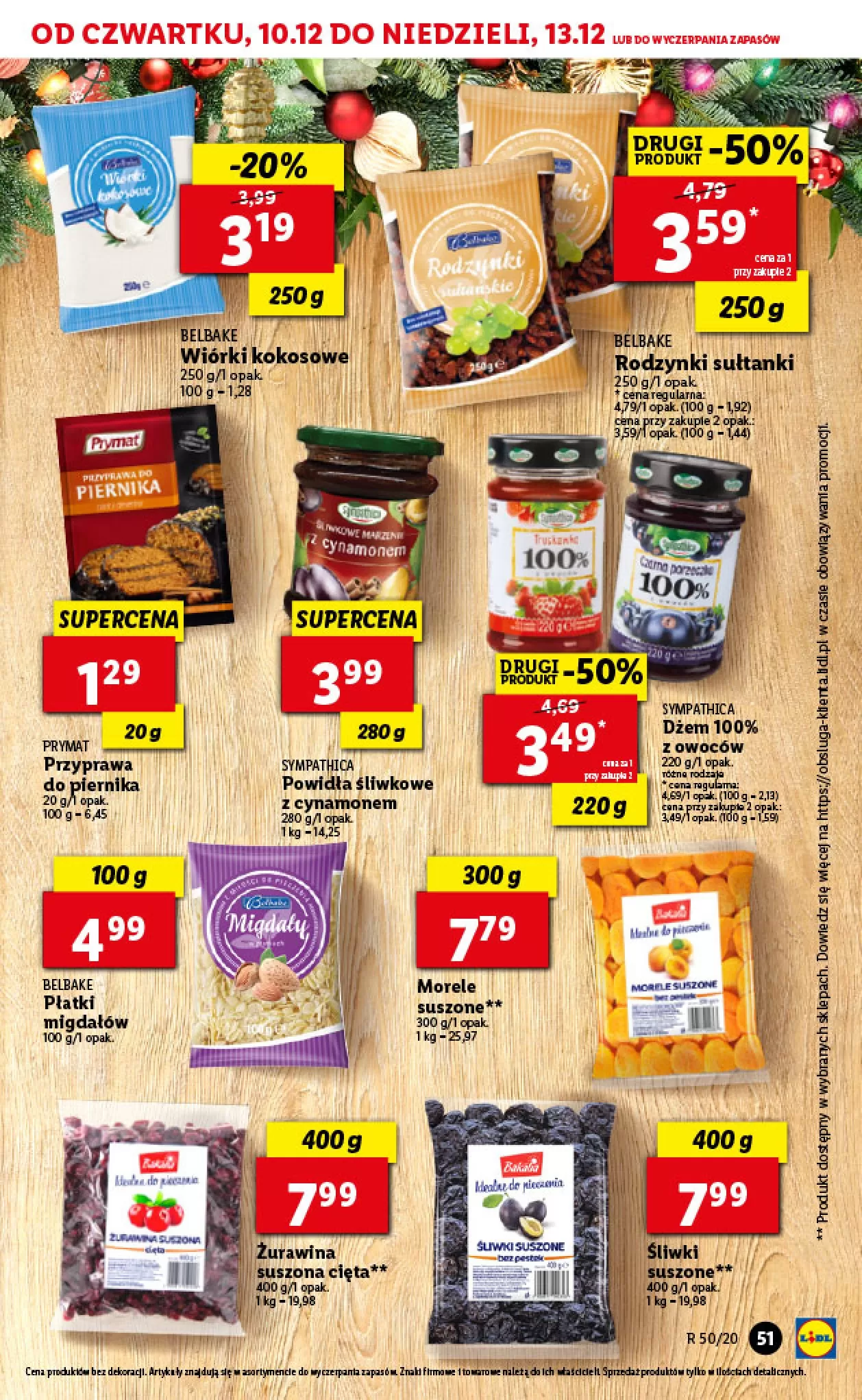 Gazetka promocyjna Lidl - Mandarynki - ważna 10.12 do 13.12.2020 - strona 51