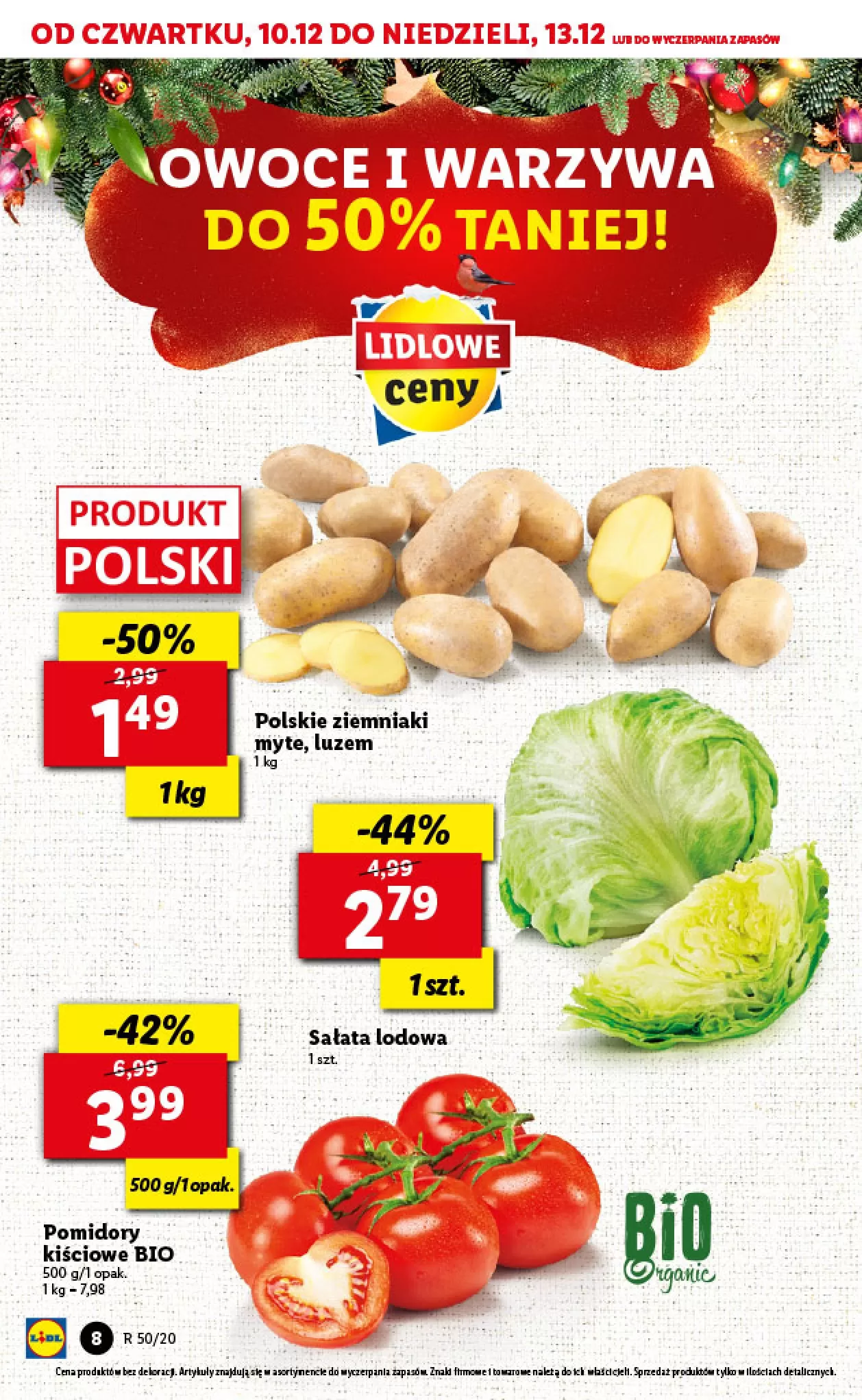 Gazetka promocyjna Lidl - Mandarynki - ważna 10.12 do 13.12.2020 - strona 8