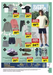 Gazetka promocyjna Carrefour - Gazetka - ważna od 18.05 do 18.05.2024 - strona 19 - produkty: Klapki, Gra, Buty do wody, Tenisówki, Buty, Bermudy, Klej, T-shirt, Spodnie