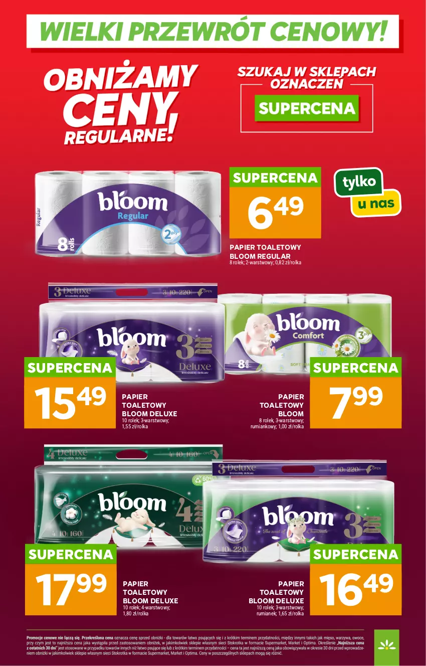 Gazetka promocyjna Stokrotka - Wielki przewrót cenowy! - ważna 10.04 do 22.04.2026 - strona 14 - produkty: Papier, Papier toaletowy, Rum