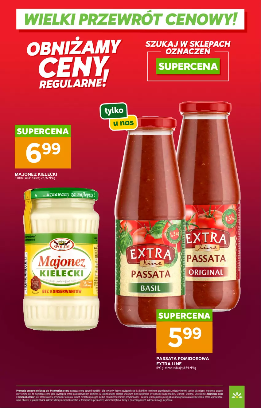 Gazetka promocyjna Stokrotka - Wielki przewrót cenowy! - ważna 10.04 do 22.04.2026 - strona 3 - produkty: Majonez