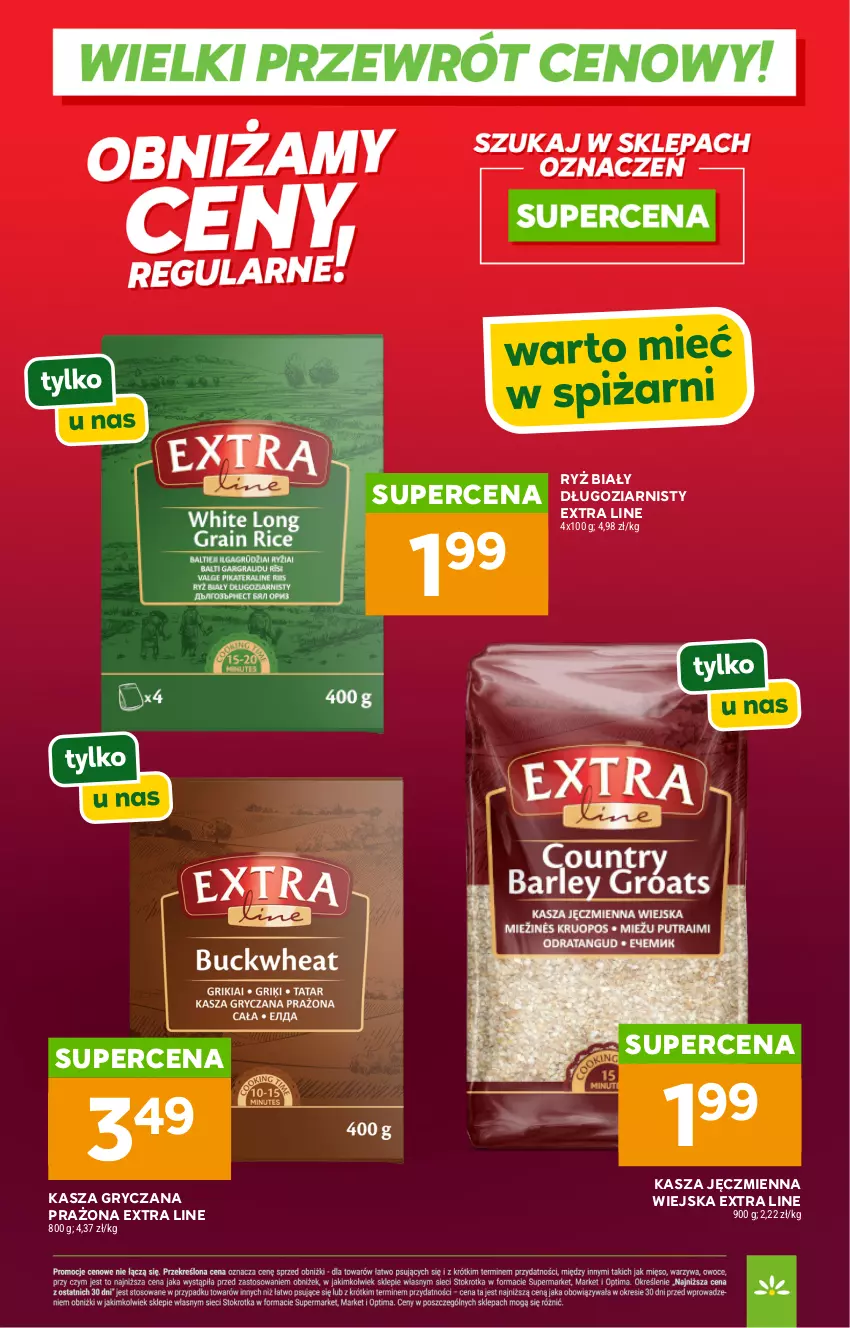 Gazetka promocyjna Stokrotka - Wielki przewrót cenowy! - ważna 10.04 do 22.04.2026 - strona 8 - produkty: Gry, Kasza, Kasza gryczana, Kasza jęczmienna, Ryż, Ryż biały