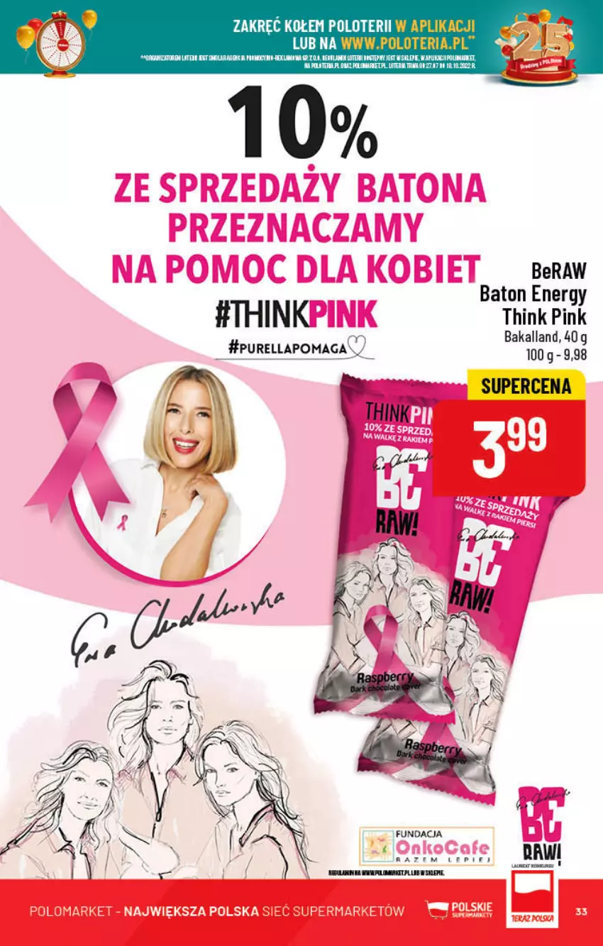 Gazetka promocyjna PoloMarket - Gazetka pomocyjna - ważna 05.10 do 11.10.2022 - strona 33 - produkty: Bakalland, Baton, Pur