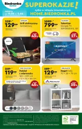 Gazetka promocyjna Biedronka - Dzień Dziecka - Gazetka - ważna od 01.06 do 01.06.2024 - strona 48 - produkty: Pur, Gra, Telefon, Papier, Pościel, Kosz, Regał, Telewizor, Grill