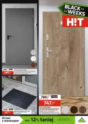 Gazetka promocyjna Leroy Merlin - Gazetka Leroy Merlin - Gazetka - ważna od 01.12 do 01.12.2025 - strona 21 - produkty: Klamka, Sok, Ser, Por, Opaska, Wycieraczka, Cynk, Ramka, Drzwi