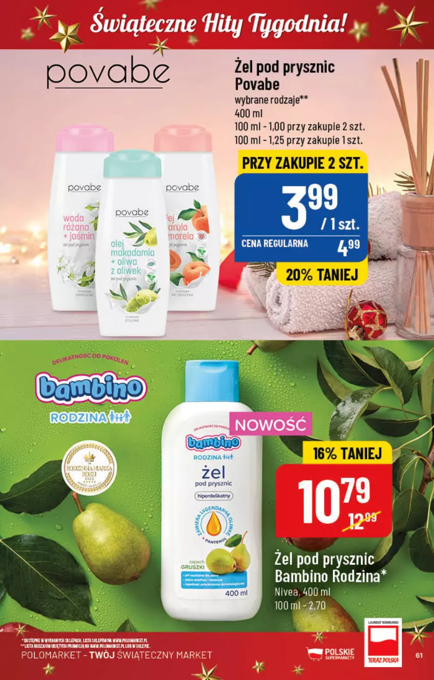 Gazetka promocyjna PoloMarket - Gazetka pomocyjna - ważna 21.12 do 27.12.2022 - strona 61 - produkty: Nivea