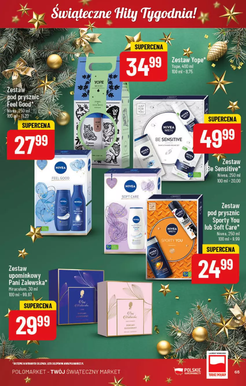 Gazetka promocyjna PoloMarket - Gazetka pomocyjna - ważna 21.12 do 27.12.2022 - strona 65 - produkty: Nivea, Por, Sport