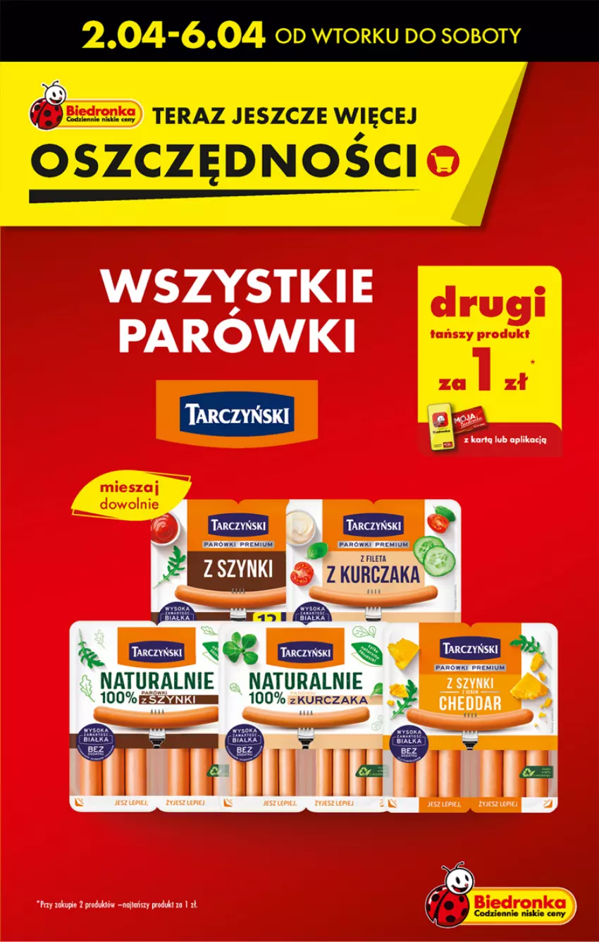 Gazetka promocyjna Biedronka - Od poniedzialku - ważna 02.04 do 06.04.2024 - strona 7 - produkty: Parówki