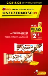 Gazetka promocyjna Biedronka - Od poniedzialku - Gazetka - ważna od 06.04 do 06.04.2024 - strona 11 - produkty: Kinder Bueno, Tera, Baton, Kinder