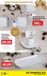 Gazetka promocyjna Lidl - GAZETKA - Gazetka - ważna od 21.11 do 21.11.2021 - strona 30 - produkty: Ser, Por, Taca, Talerz, Deser, Fa