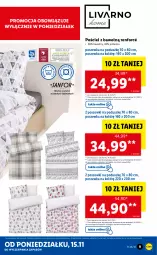 Gazetka promocyjna Lidl - GAZETKA - Gazetka - ważna od 21.11 do 21.11.2021 - strona 9 - produkty: Pościel, Poszewka