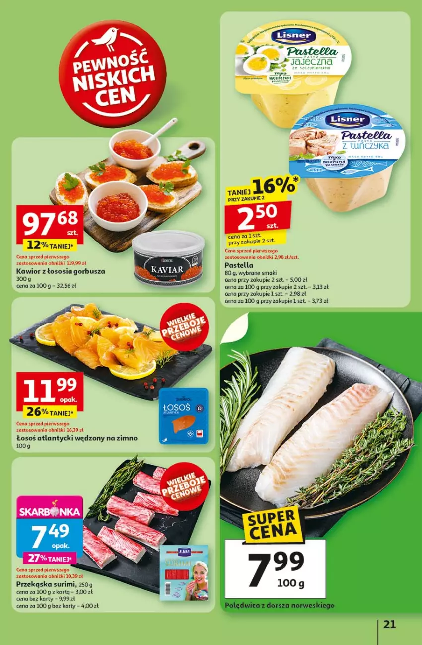 Gazetka promocyjna Auchan - LATO FIRST MINUTE Hipermarket - ważna 03.06 do 11.06.2025 - strona 25 - produkty: Kawior, Pastella, Ryż, Sos, Surimi
