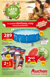 Gazetka promocyjna Auchan - LATO FIRST MINUTE Hipermarket - Gazetka - ważna od 11.06 do 11.06.2025 - strona 1 - produkty: Krakus, Arbuz