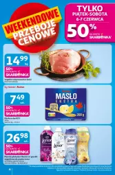 Gazetka promocyjna Auchan - LATO FIRST MINUTE Hipermarket - Gazetka - ważna od 11.06 do 11.06.2025 - strona 4 - produkty: Perełki zapachowe, Płyn do płukania, Masło, Lenor