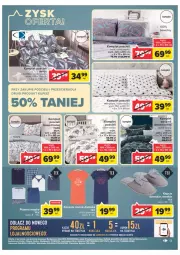 Gazetka promocyjna Carrefour - Gazetka Cenowa zyskomania domowa - Gazetka - ważna od 19.03 do 19.03.2022 - strona 13 - produkty: Kapcie, Pościel, Koszula nocna, Kosz, Klej, Koszula, Komplet pościeli, Piżama, Fa