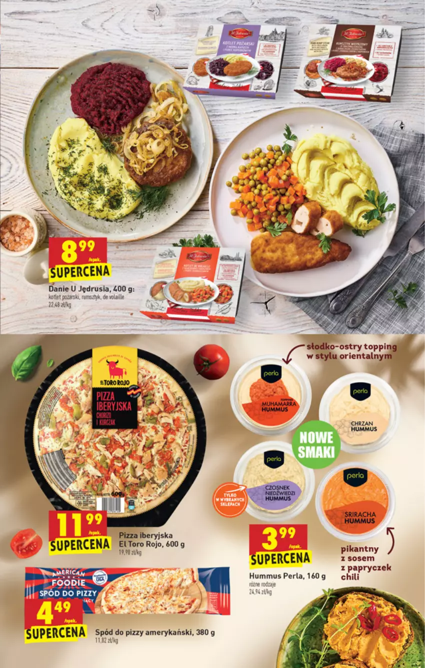 Gazetka promocyjna Biedronka - W tym tygodniu - ważna 07.10 do 12.10.2021 - strona 27 - produkty: Hummus, Mus, Pizza, Rum, Sos, Spód do pizzy