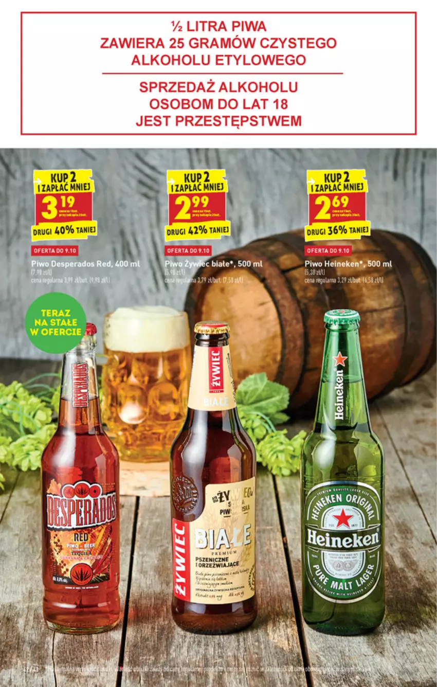 Gazetka promocyjna Biedronka - W tym tygodniu - ważna 07.10 do 12.10.2021 - strona 42 - produkty: Gra, Heineken, Piwa, Piwo