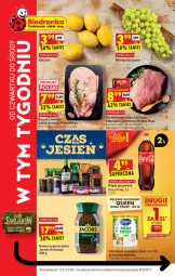 Gazetka promocyjna Biedronka - W tym tygodniu - Gazetka - ważna od 12.10 do 12.10.2021 - strona 1 - produkty: Kawa rozpuszczalna, Mop, Koc, Szynka wieprzowa, Ręcznik kuchenny, Kaczka, Kawa, Coca-Cola, , Szynka, Ręcznik, Napój gazowany, Jacobs, Napój, HP, Fa
