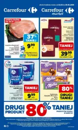 Gazetka promocyjna Carrefour - Gazetka Carrefour, Market od poniedziałku! - Gazetka - ważna od 28.02 do 28.02.2026 - strona 1 - produkty: Papier, Kawa ziarnista, Ryba, Kawa, Mleczko, Ręcznik, Czekolada, Milka