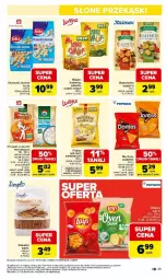 Gazetka promocyjna Carrefour - Gazetka Carrefour, Market od poniedziałku! - Gazetka - ważna od 28.02 do 28.02.2026 - strona 27 - produkty: Orzeszki, Chipsy, O nas, Chrupki, Pepsi, Bajgle, Przysnacki, Lorenz, Bruschette, Felix, Orzeszki ziemne, Krakersy