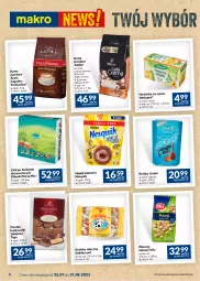 Gazetka promocyjna Makro - Najlepsze oferty - Gazetka - ważna od 21.08 do 21.08.2023 - strona 8 - produkty: Tchibo, Pistacje, Ciastka, Kawa ziarnista, Nesquik, Praliny, Lindor, Kawa, Dilmah, Tago, Felix, Kakao, Napój, Herbapol