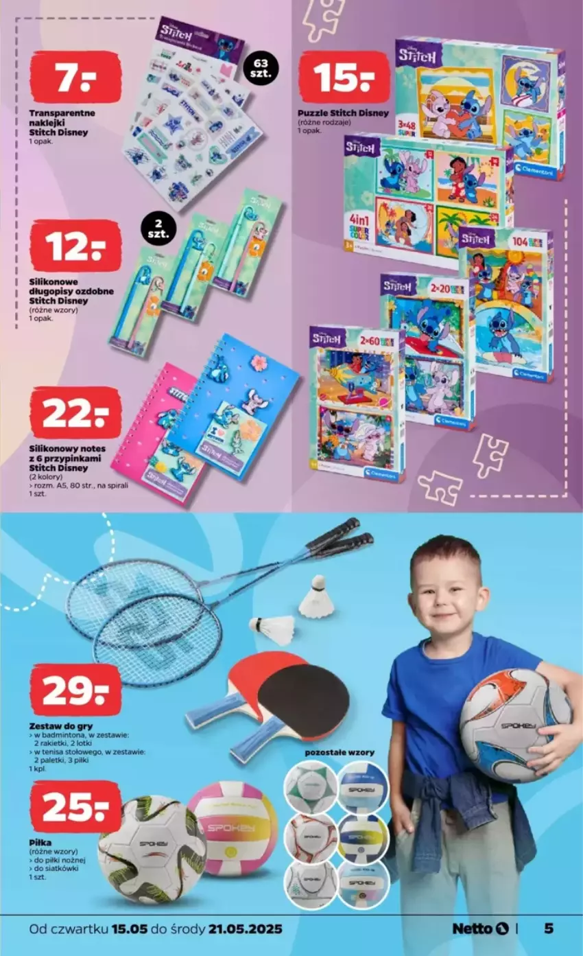Gazetka promocyjna Netto - ważna 15.05 do 21.05.2025 - strona 6 - produkty: Gry, Noż