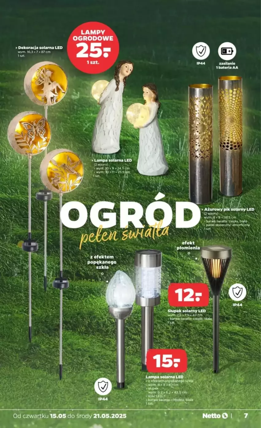 Gazetka promocyjna Netto - ważna 15.05 do 21.05.2025 - strona 8 - produkty: Lampa, LG, Słupek